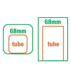 Dietes Tiny Dancer- Wild Iris - 68mm BIGGER Size -NatureNest Shop 42mm tube v 68mm 9 2 1