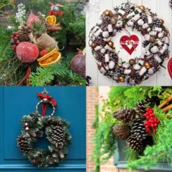Pine Cones - Pack Of 4 -NatureNest Shop pine cone wreaths